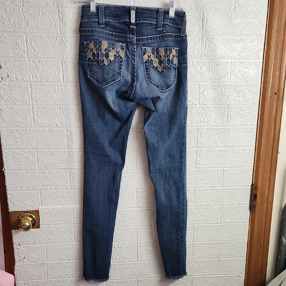 Ariat Women's Dark Blue Skinny Jeans - Picture 9 of 9